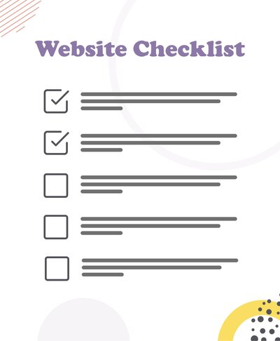 website checklist