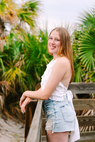 HS Senior Portrait in Sarasota FL