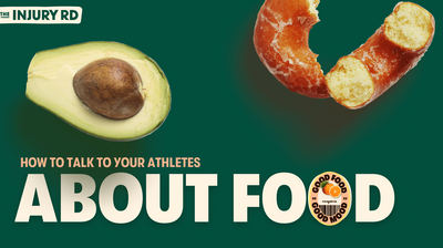 A webinar to help sports medicine professionals feel more comfortable approaching food and body image conversations with athletes