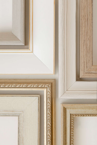 image of framing selections for omaha maternity photographer virginia schultz
