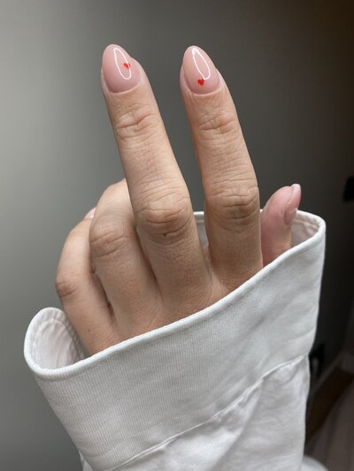 heart nails