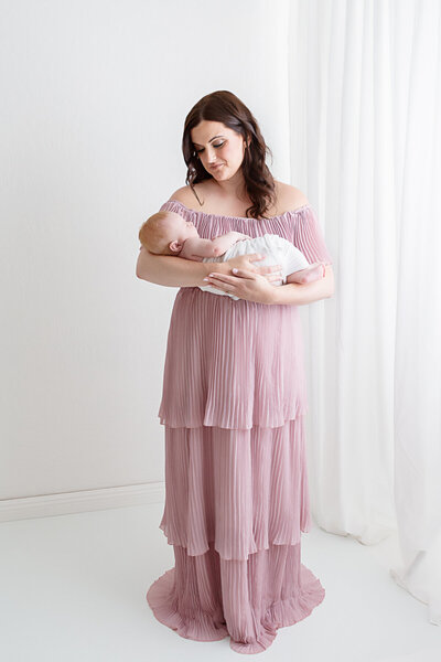 tiered dress newborn