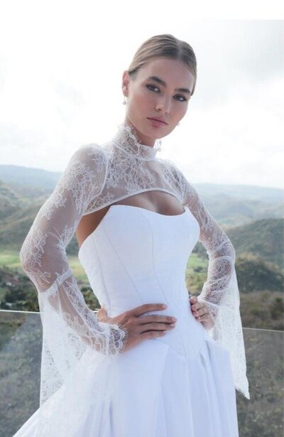 Mariana Hardwick Bridal 'Victoria' wedding dress stocked at Sunday's Bride, London for the modern bride
