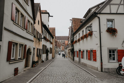 Streets of Rothenburg ob de Tauber