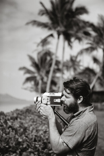 In addition to photography and videography, Swetwater provides Super 8 for a creative wedding video option.