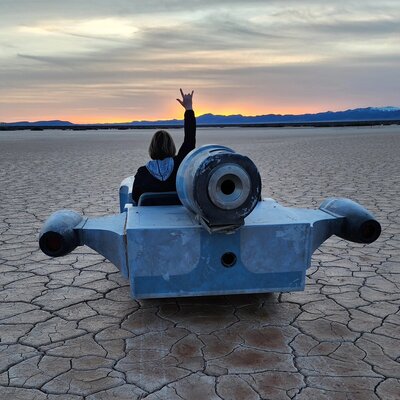 Open planner and cup of coffee on a desk