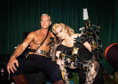 Brent Ray Fraser Susanne Bartsch McKittrick Hotel NYC 2023 - 01