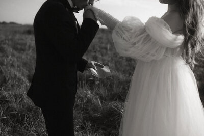 Couples sharing Vows on the Oregon Coast