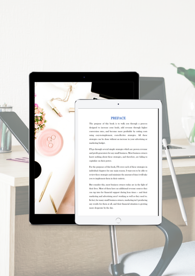 Thriving a Business book by Mark Watrous featuring cost-effective strategies to increase leads, improve conversions, and boost small-business profitability.