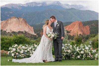 Wedding at Garden of the Gods Colorado Springs Colorado