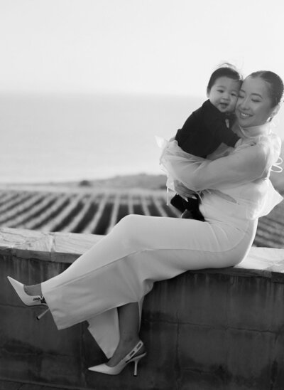 Ocean view wedding at Catalina View Gardens in Palos Verdes, California - 30