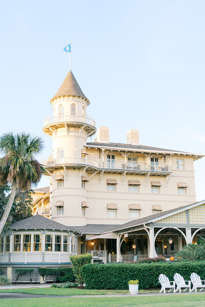 Jekyll Island Club Resort's main building 