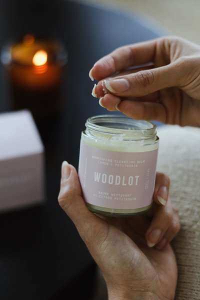 Woodlot Nourishing Cleansing Balm Makeup Remover by Travel and Lifestyle Blogger Alex Perry