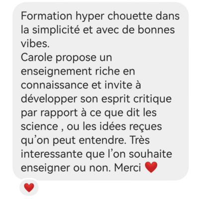 Témoignage formation yin yoga 2