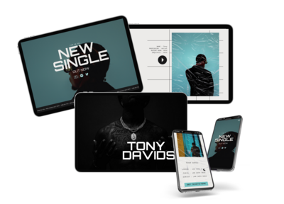 Sha Studio’s work with artists and brands—from band merch and tour visuals to edgy brand identities and high-converting websites.
