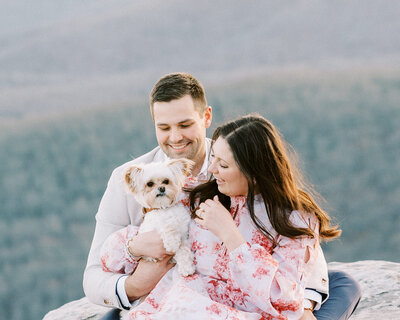The Fourniers | Grandfather Mountain Engagement-121