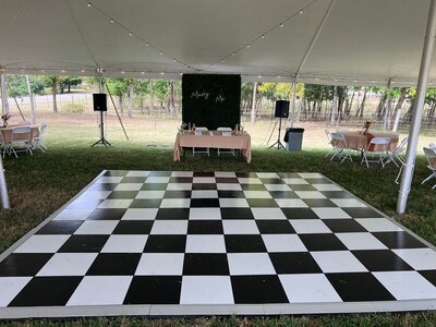 Gold Backdrop Hoop for Baby Shower or Wedding Decoration for Rent in Centerville Ohio