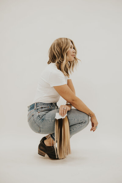 seamless hair extension professional in Casper, WY