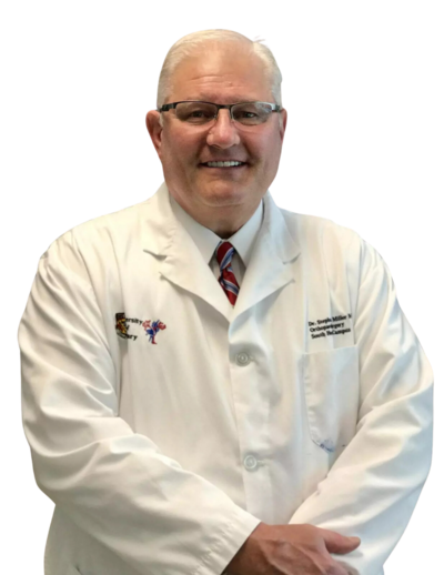 Doctor Stephen Miller, former Chief of Orthopaedic Surgery from Calgary South Health Campus