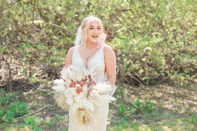 bridal portrait at wonder valley ranch