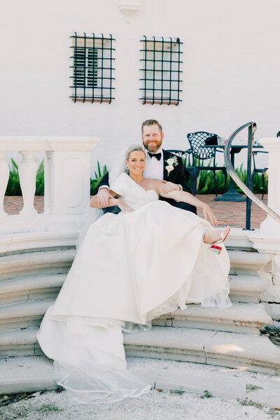 Luxury summer wedding in Atlanta at Historic Red Farm