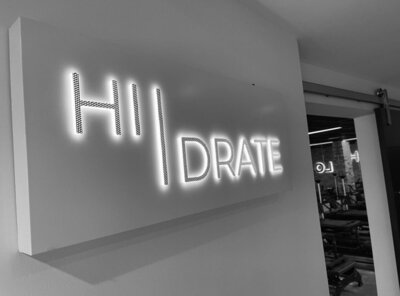 HI-DRATE Water Station  at HiLo House