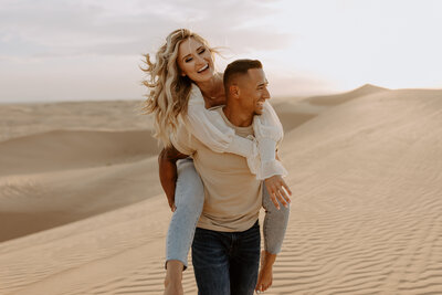Glamis sand dunes Joshua Tree Elopement Engagement Photographer desert Socal and Las Vegas Photographer photography adventurous