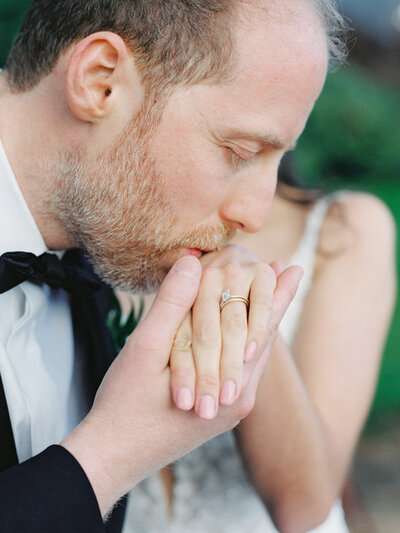 Martis Camp wedding by Lake Tahoe Film Wedding Photographer