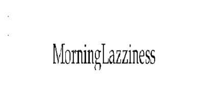 Morning lazziness logo