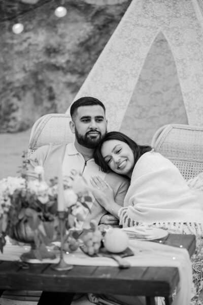 El Matador Beach surprise proposal at sunet