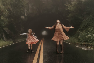 mom and daughter photo