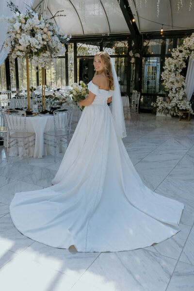 Bride wedding portrait