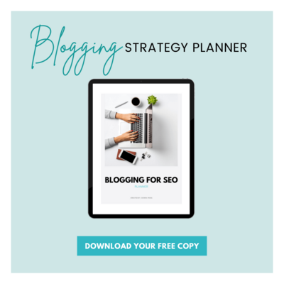 blogging strategy planner