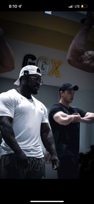 Bodybuilding posing sessions with Coach Ruff