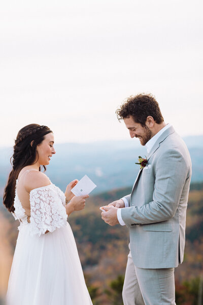 Adventure Elopement in the White Mountains