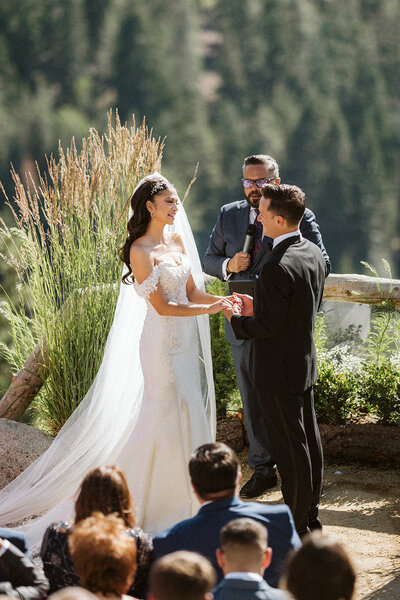 Lake Tahoe Wedding at Tahoe Blue Estate