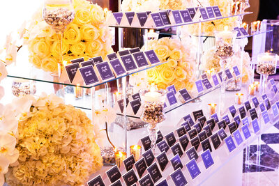 Unique Acrylic Place card display