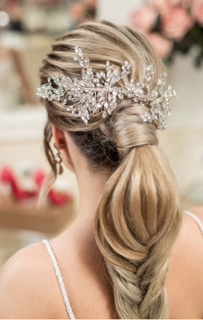 wedding updo hairstyle