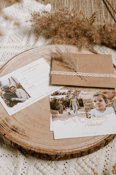 Cadeaubon voor een fotoshoot