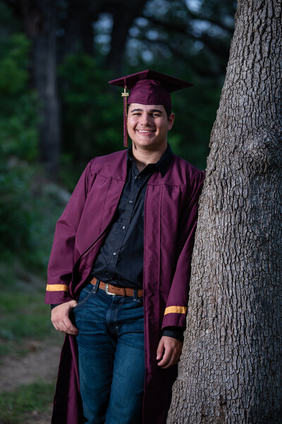 DSHS Senior Portrait 2024. Photo taken by Dripping Springs Texas based Lydia Teague Photography.