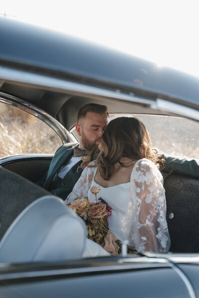 Winter Witch Club Bride and Groom Photos