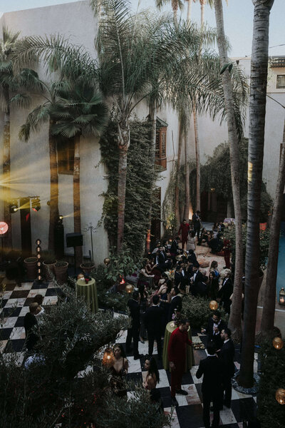 Wedding Reception at Riad El Fenn