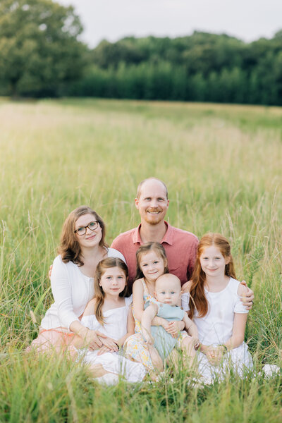 Outdoor Family Photo Session Middle TN