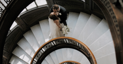 Stunning couple marry at The Empress in Chicago, IL. It was the party of the year!