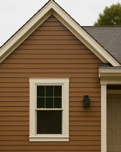 house siding on exterior