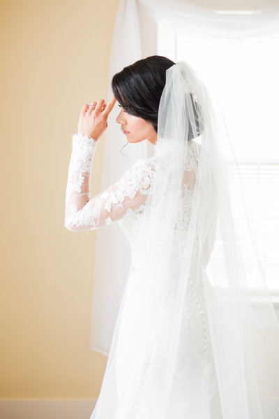 Bridal Portrail Virginia Wedding Photographer by Vinluan Photography