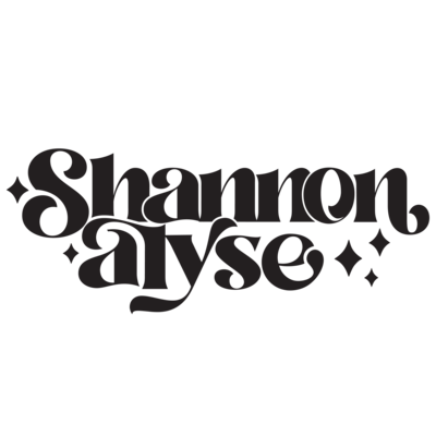 Shannon Alyse Watermark-Black_Main Logo