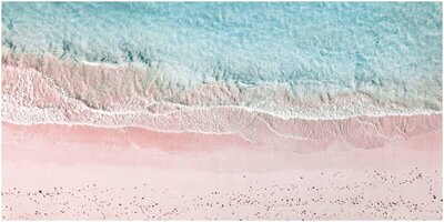 pink beach