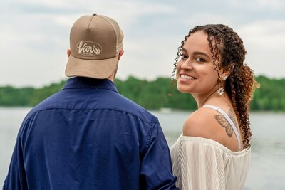 Rachel & Zack's Engagement Photo | New Hampshire Wedding Photographer
