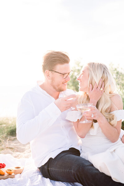 new jersey engagement photos